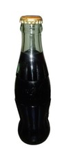 Vintage Full Coca Cola 8 Oz Bottle - Utica, NY - $10.00