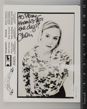 Cheri Knight Autografo Firmato 8x10 B&amp;w Promo Foto Tob - $59.38