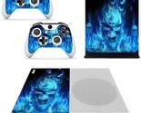 Sticker To Decorate And Protect Equipment Surface, Blue Flame Evil Spirit, - $35.93