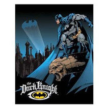 Dc Comics Batman The Dark Knight Figure Tin Sign Light Scratched New Unused - £4.00 GBP