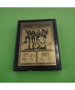 Vtg 1999 RARE Kiss Catalog Memorabilia Destroyer Golled Embosses Gold Pl... - $179.95