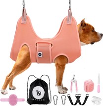 Pet Grooming Hammock - Dog Grooming Harness Nail Trimmers, Claw File Small S - £14.94 GBP