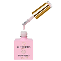 Glitterbels Hema Free Builder-Bel Gel - RUTHLESS, 0.5 Oz.