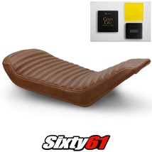 Husqvarna Svartpilen 701 Seat Cover Gel 2018-2023 Vintage Brown Luimoto Leather - £213.96 GBP