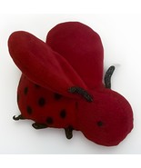 Jellycat Loulou The Love Bug Luxury Plush Ladybug Valentines Day Red Bla... - $90.50 CAD