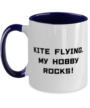 Funny Kite Flying Gifts, Kite Flying. My Hobby Rocks!, Holiday Two Tone ... - $19.75