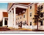 Lake Hotel Yellowstone Park WY Wyoming Haynes 140 UNP WB Postcard S8 - $7.08
