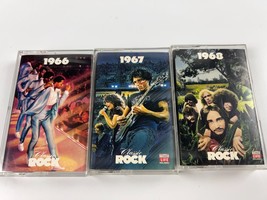 Time Life Classic Rock Comp Cassettes 1990 Lot Of 3 1966-1968 - £11.18 GBP