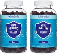 Vital Proteins Collagen Gummies, 2.5g of Clinically-Tested Collagen for Hair, Sk - £53.54 GBP