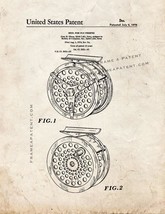 Reel For Fly Fishing Patent Print - Old Look - $9.95+