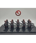 Star Wars Republic Inferno Squadron Clone Troopers 10pcs/set Custom Mini... - $20.99