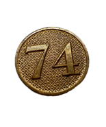 CIRCA 1919-1937, 74th REGIMENT, NEW YORK NATIONAL GUARD TYPE II, COLLAR ... - $20.66 CAD