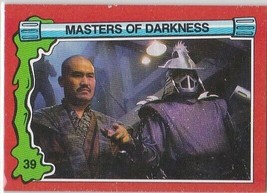 N) 1991 Topps - Teenage Mutant Ninja Turtles 2 - Movie Trading Card - #39 - £1.54 GBP