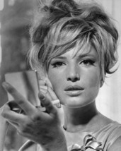 Monica Vitti holding compact mirror 16x20 Canvas - £55.46 GBP