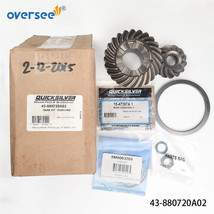 43-880720A02 Forward &amp; Pinion Gear Kit Counter For Mercury Mercruiser 13... - $394.80