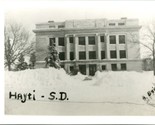 Vtg Postcard RPPC - Hayti, SD Court House Building South Dakota Unused Q16 - £7.67 GBP