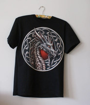 Fantasy Dragon t-shirt, Unique Dragon t-shirt, Beautiful print shirt, Gi... - $29.99