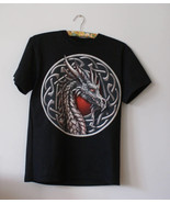 Fantasy Dragon t-shirt, Unique Dragon t-shirt, Beautiful print shirt, Gi... - £23.59 GBP