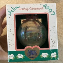 Precious Moments  BABY&#39;S FIRST CHRISTMAS 1993  Ornament Glass Ball Merry... - £16.93 GBP