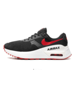 NIKE AIR MAX SYSTM MEN&#39;S RUNNING SHOES Black Red White DM9537 005 SZ 9~12 - $68.22 CAD