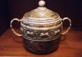 Huge Silver Plated Church Ceremonial Kettle, 18th century, Germany - €430,62 EUR