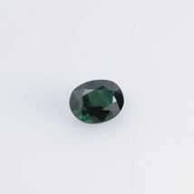 1.63cts, Natural Green Sapphire Gemstone, 8x6mm - September Birthstone - £143.85 GBP