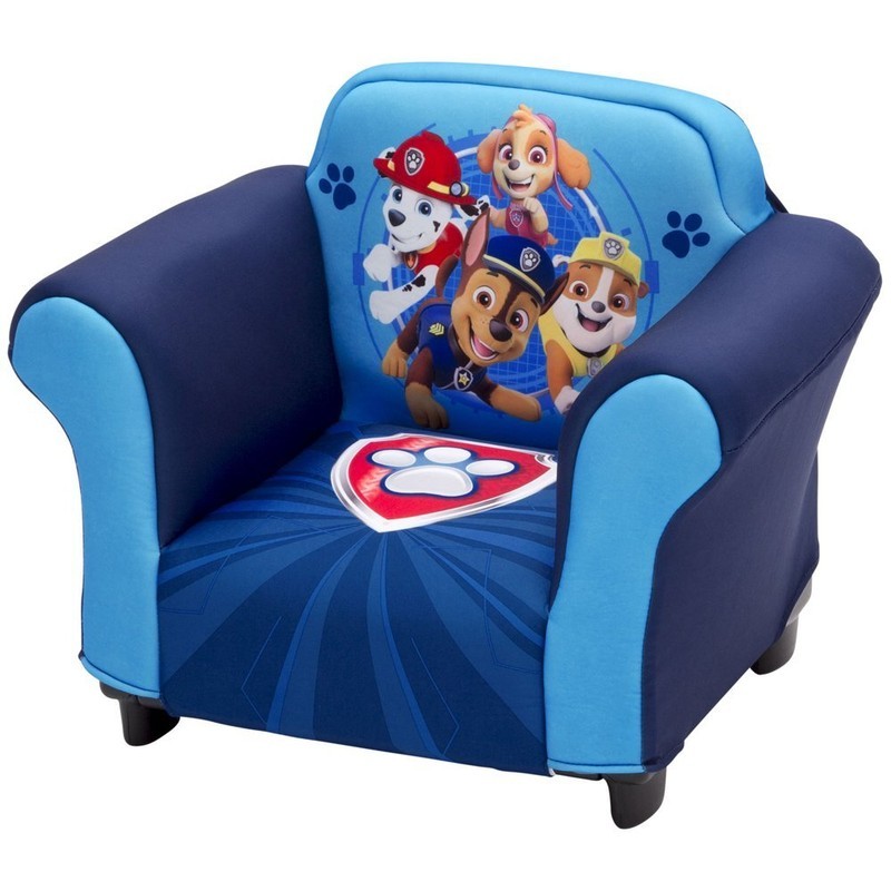 PAW Patrol Kids Toddler Upholstered Chair Furniture For Boys Bedroom Pla... - $45.14