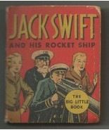 Jack Swift + His Rocket Ship ORIGINAL Vintage 1934 Whitman Big Little Book  - £39.46 GBP