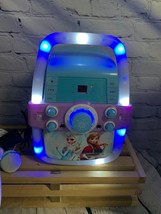 Disney Frozen Karaoke Machine Cd Player With Lights, Microphone, Frozen Cd - £28.09 GBP