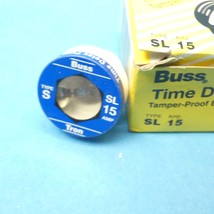 Bussmann SL-15 Rejection Base Plug Fuse 15 Amps 125 VAC Qty 1 - $9.99