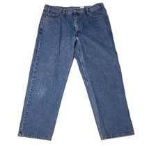 Levis 550 Jeans Men 40x30 Blue Denim Medium Wash Straight Leg Relaxed  - $34.64