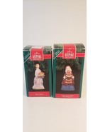 Hallmark Keepsake Ornament A Christmas Carol Lot of 2 Mrs. Cratchit &amp; Ca... - $110.38 MXN