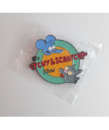 New The Itchy And Scratchy Show Colorful Enamel Cartoon Lapel Hat Pin - $6.44