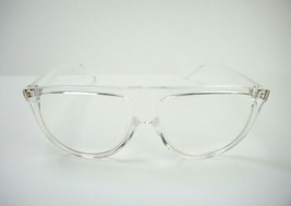 Exaggerated Geometric oversized white glasses UV400 costume sunglasses - £14.74 GBP