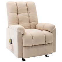 Recliner Cream Fabric - $6,118.01 MXN