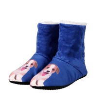 Women Cute 3D  Print Slippers Beach Thick warm Winter Slippers Zapatos Mujer Hom - £11.46 GBP