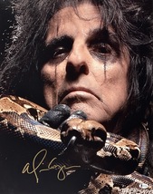 Alice Cooper Autograph Signed 16 X 20 Photo Beckett Authenticated Glam Rock - £157.31 GBP