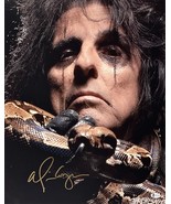 ALICE COOPER Autograph Signed 16 x 20 PHOTO BECKETT Authenticated GLAM ROCK - $3,683.13 MXN
