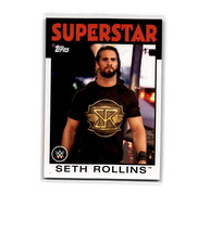 2016 Topps WWE Heritage #32 Seth Rollins - £2.06 GBP