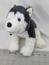 Ikea Husky Wolf Dog Plush 8 Inch Tall Stuffed Animal Toy - £7.85 GBP