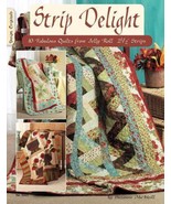 STRIP DELIGHT Jelly Roll Quilt Pattern Book 5321 Suzanne McNeill Design ... - £13.29 GBP