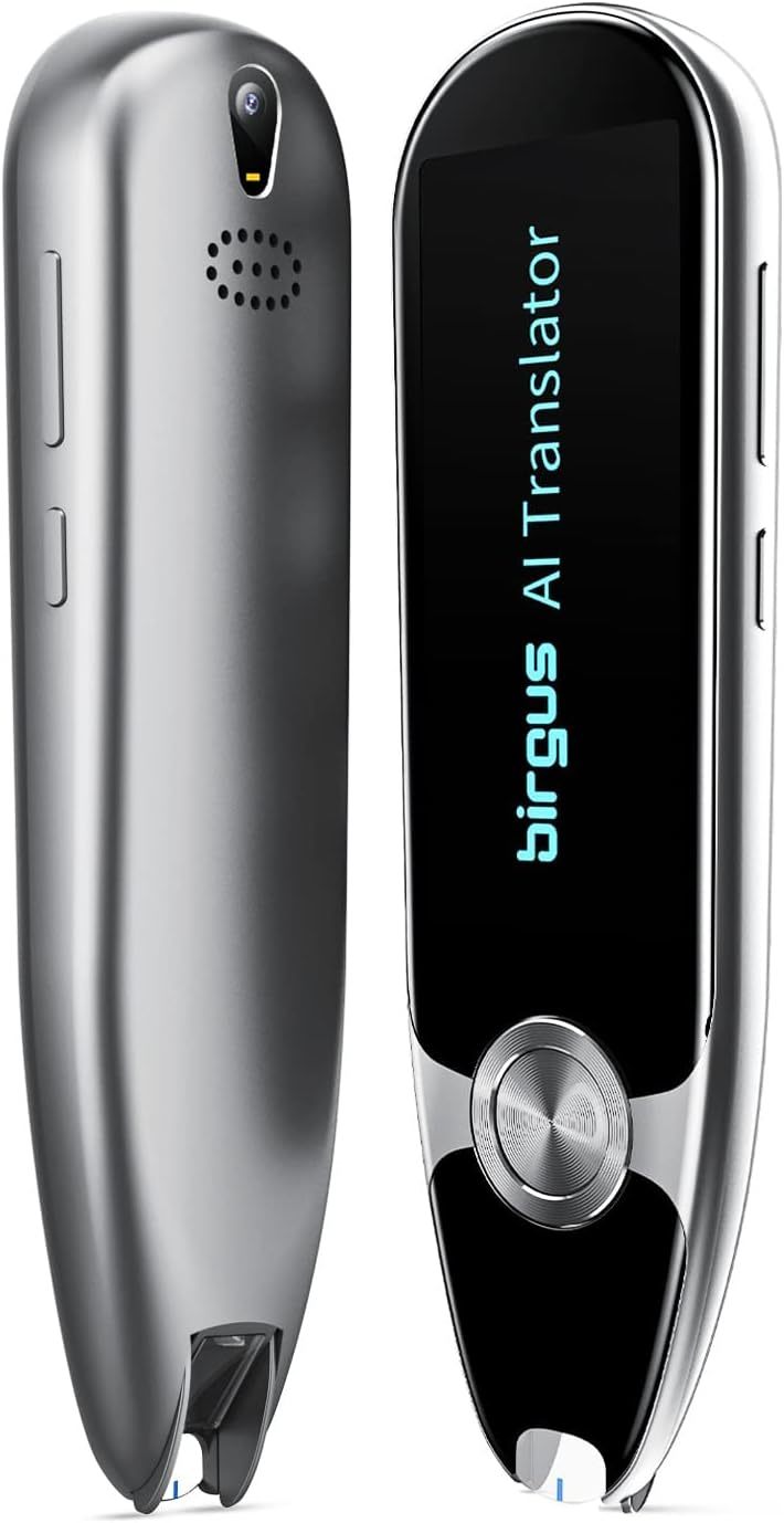 Birgus Reader Pen Ocr Digital Translation Pen Scanner 112 Language Trans... - $155.98
