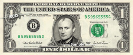 PHIL COLLINS on a REAL Dollar Bill Cash Money Memorabilia Collectible Celebrity - £7.09 GBP