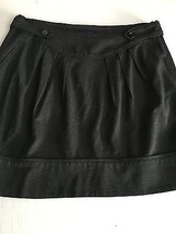 Martin + Osa Women&#39;s Skirt Gray Stretch Mini SKirt Size 8 - £5.34 GBP