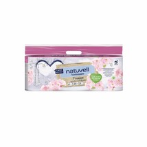 NATUVELL Premium Toilet paper 4-ply/ 10 rolls Made in EU- Heart Print- F... - $25.73