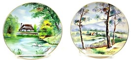 Vintage Ucagco Decorator Plates 6&quot; Ceramic Japan Set of 2 - $14.95