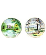 Vintage Ucagco Decorator Plates 6&quot; Ceramic Japan Set of 2 - $14.95