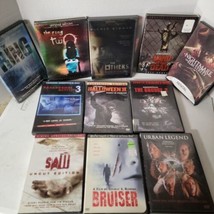 Lot of 11 DVD Horror Movies Halloween Saw Bruiser The Ring Land O The Dead Other - £9.00 GBP