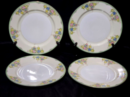 Vintage MEITO ISABELLA 10&quot; Dinner Plate - Set Of 4 - Made In Japan, Circ... - $45.18 CAD