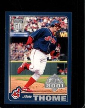 2001 Topps Opening Day #6 Jim Thome Nm Indians Hof - £3.47 GBP